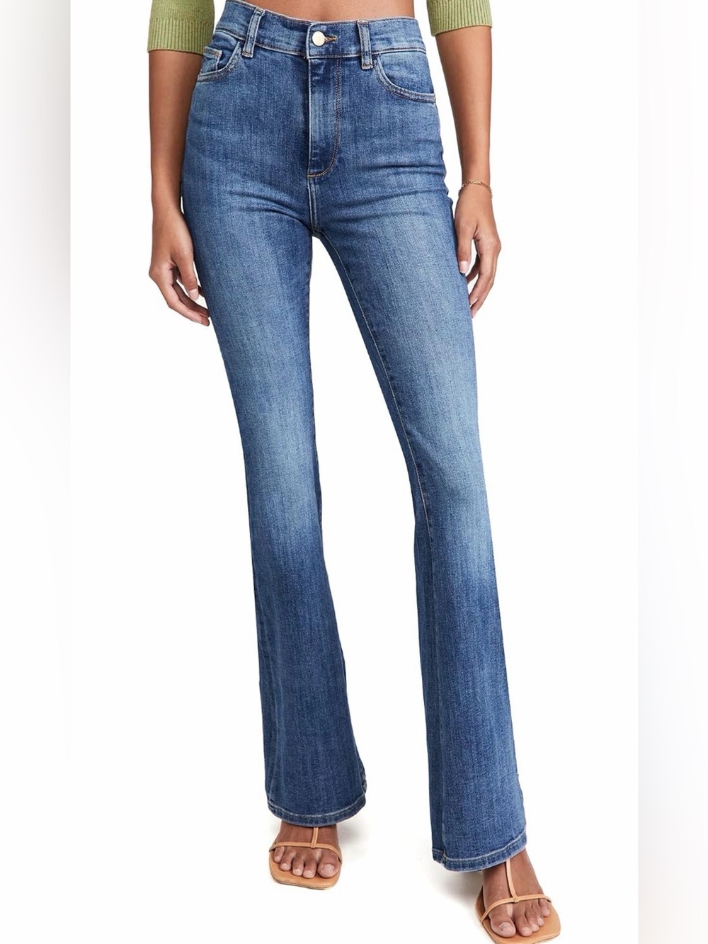 DL1961 Women's Bridget Boot High Rise Instasculpt Jeans